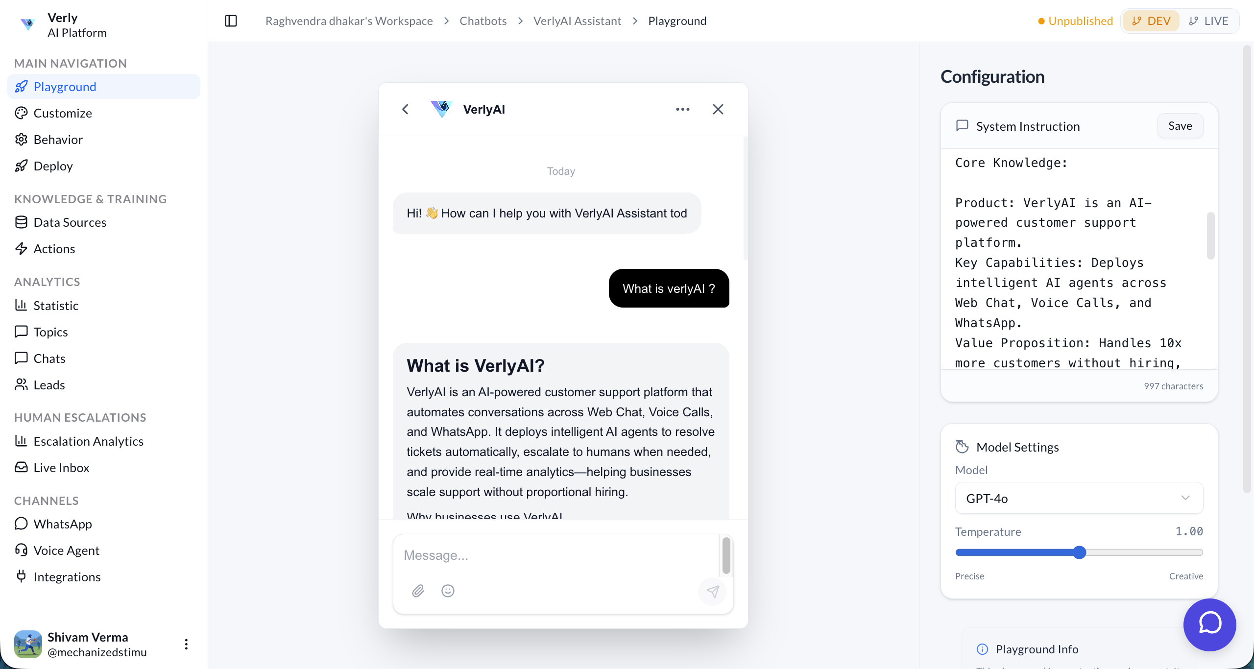 Agent Configurations